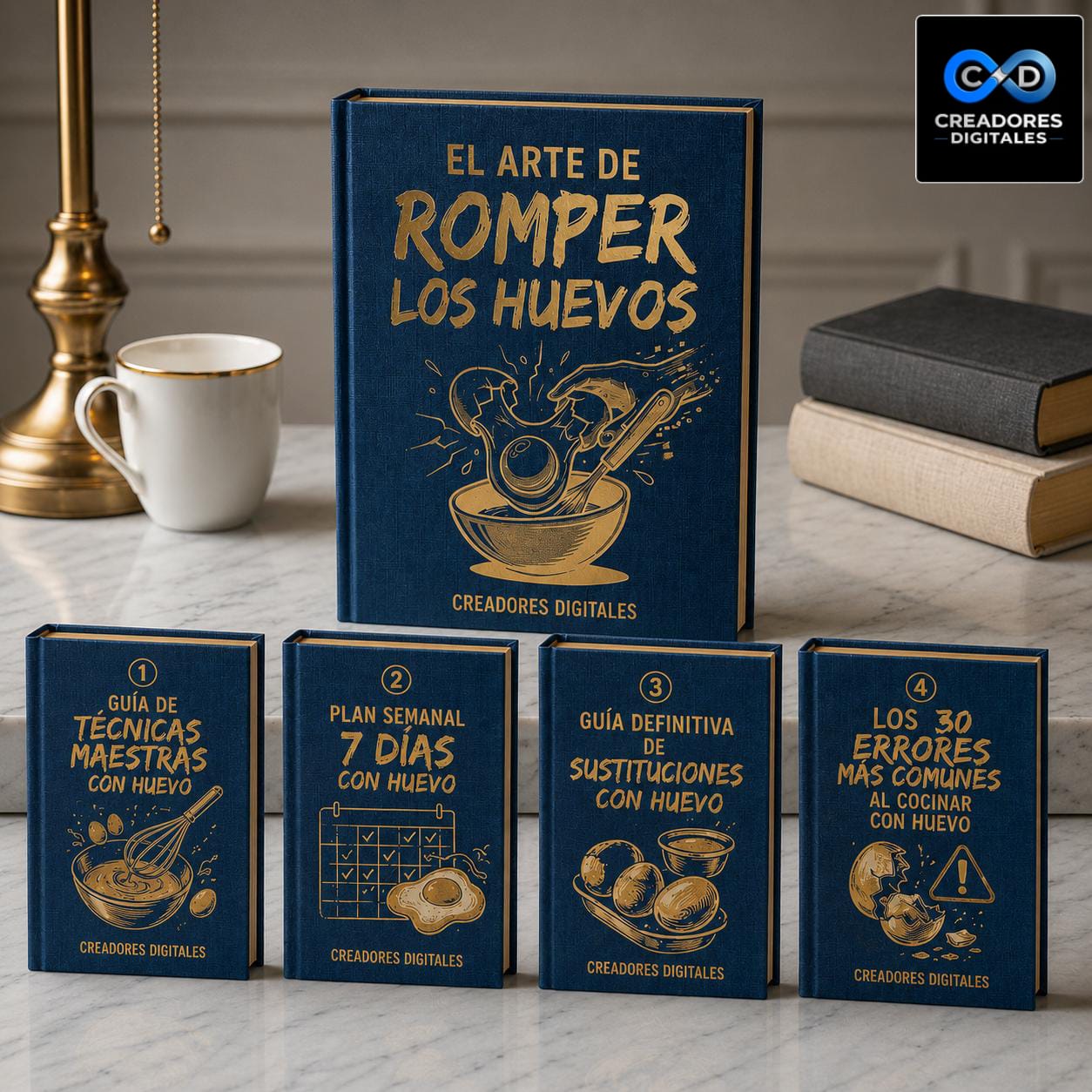 EL ARTE DE ROMPER LOS HUEVOS (450 RECETAS CON HUEVO Y MUCHO MÁS)